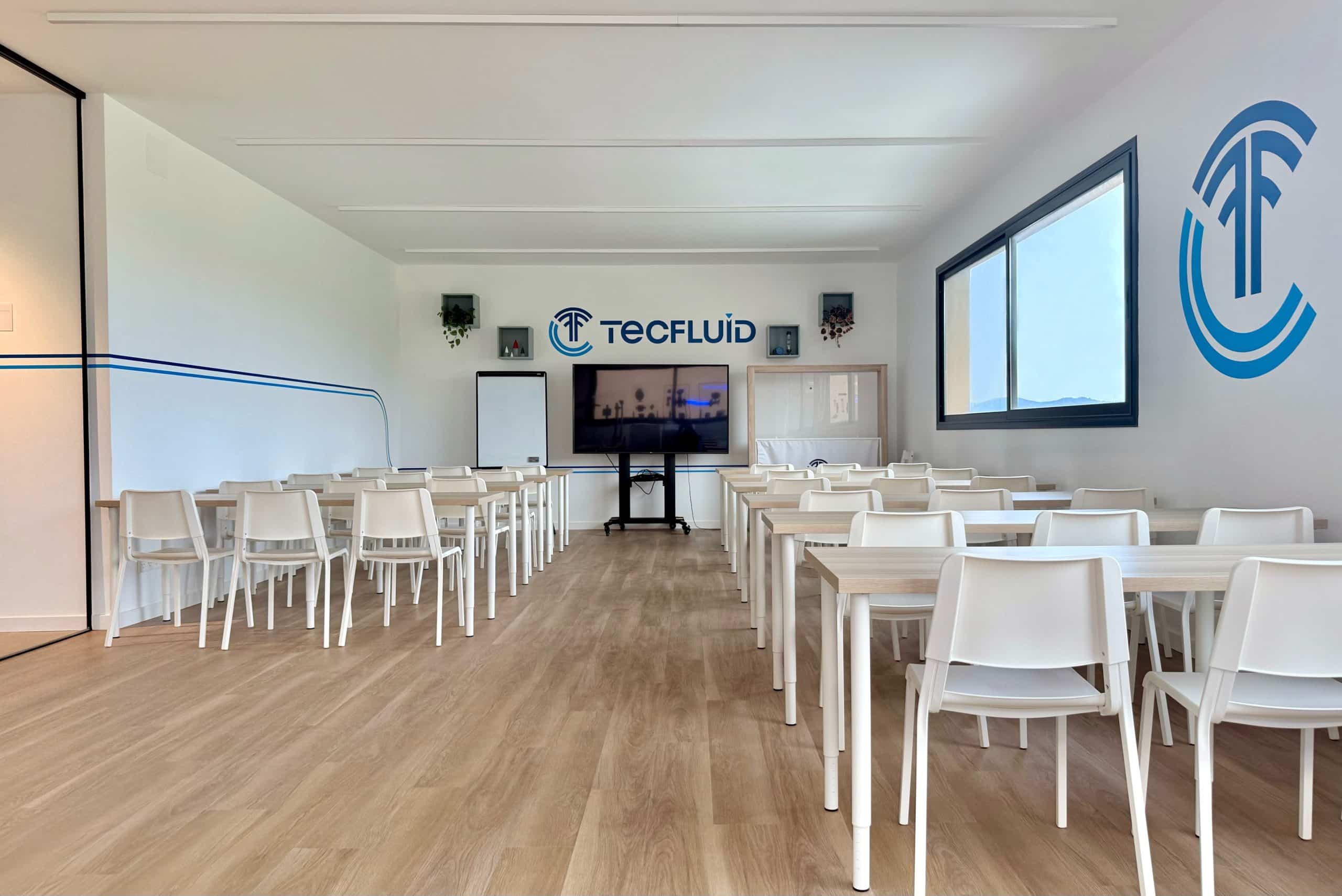 Reforma showroom Tecfluid