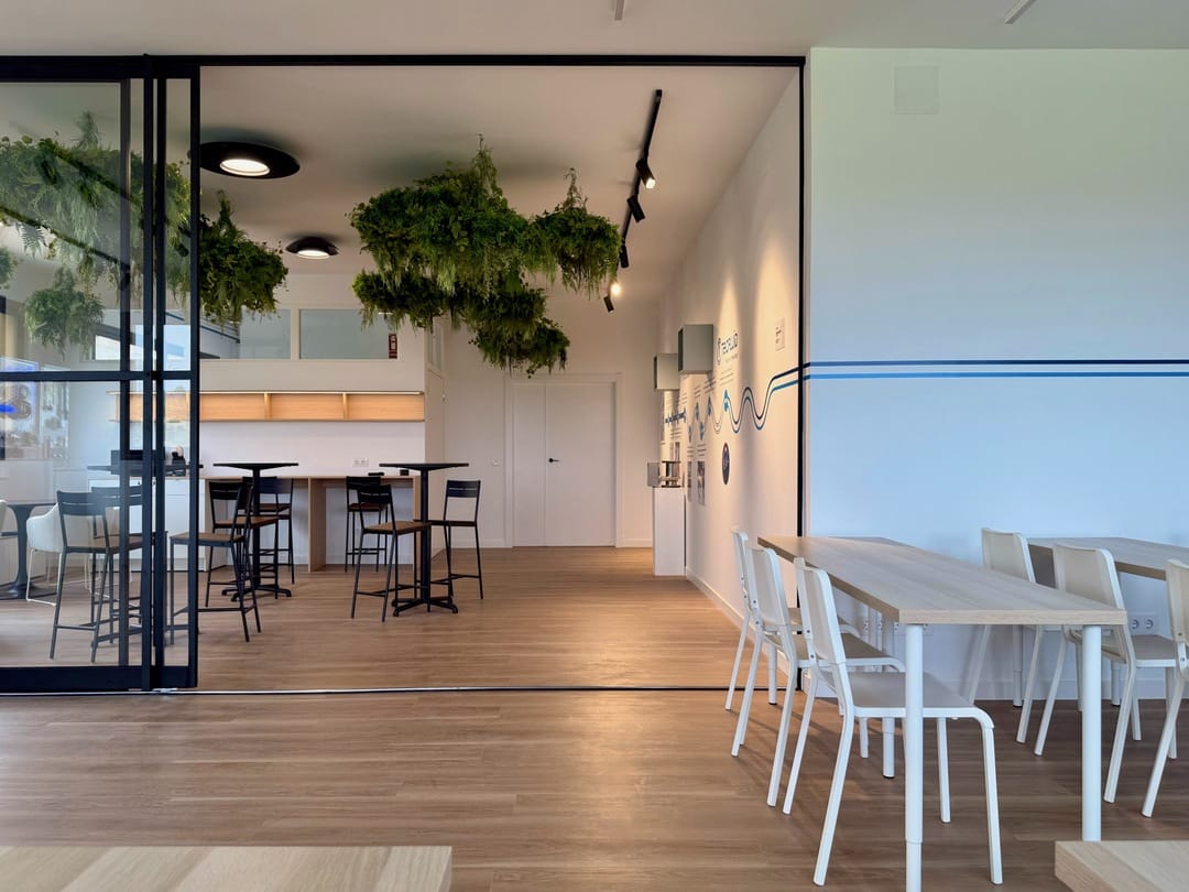 Sala de formación y showroom Tecfluid